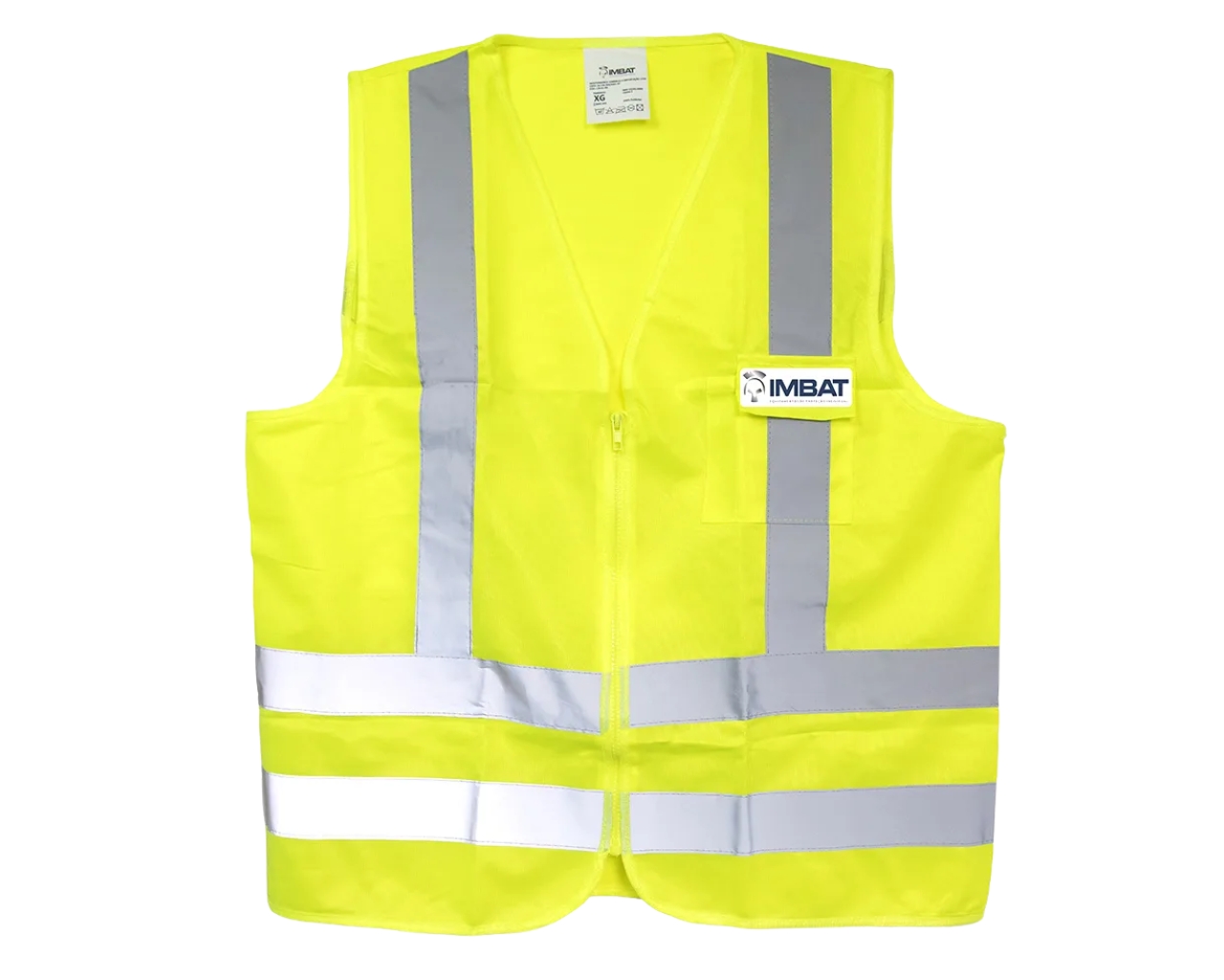 COLETE REFLETIVO AMARELO 1 BOLSO XG