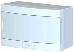 QUADRO DIST SOB 04 DISJ BRANCO + 01 PRE-CORTE