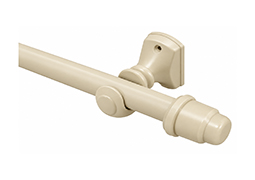 VARAO CORTINA MÉDIO 19MM 2,5M MARFIM