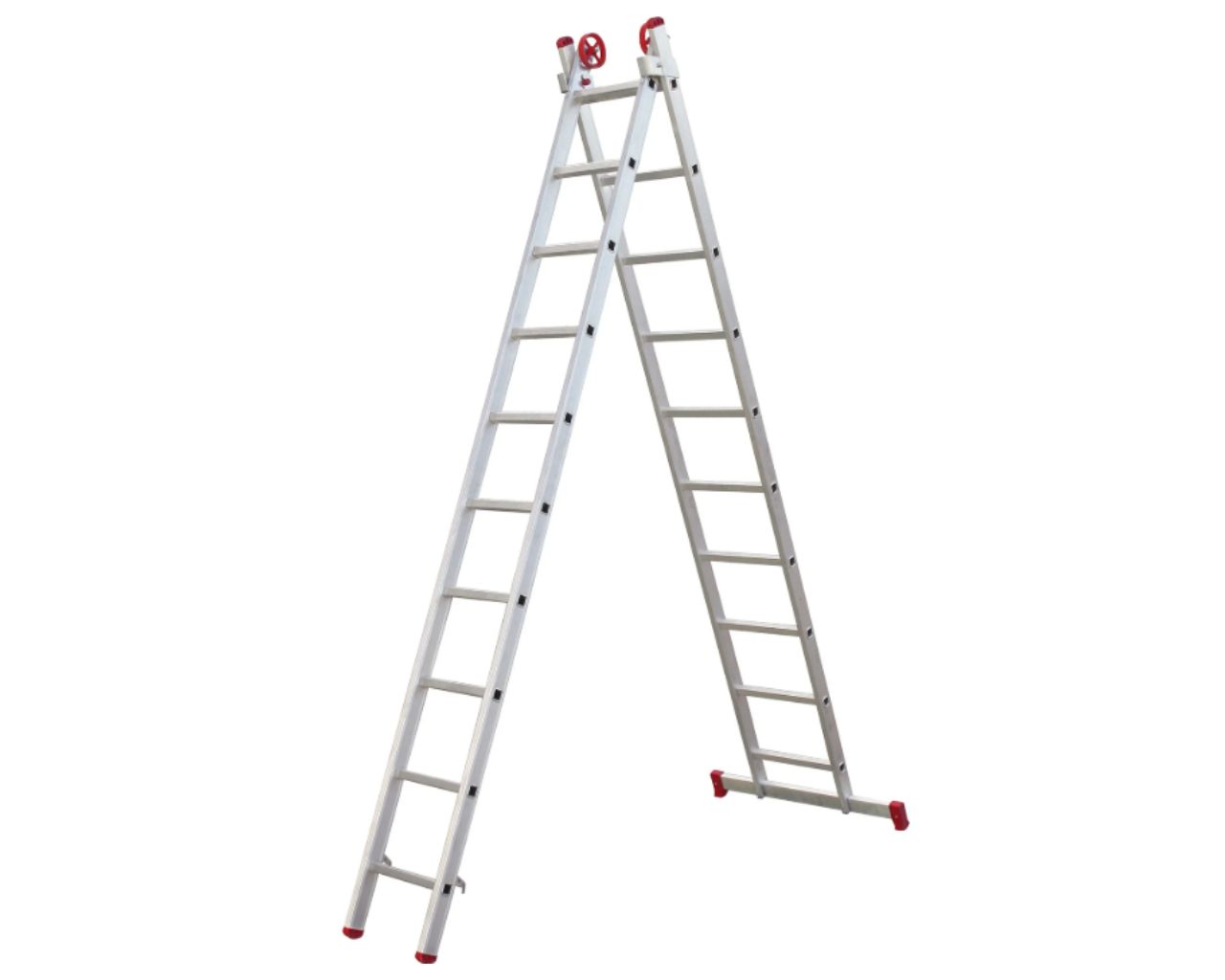 ESCADA ALUM EXTENSIVA 10X2 DEGRAUS
