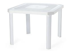 MESA GABRIELA BRANCA QUADRADA