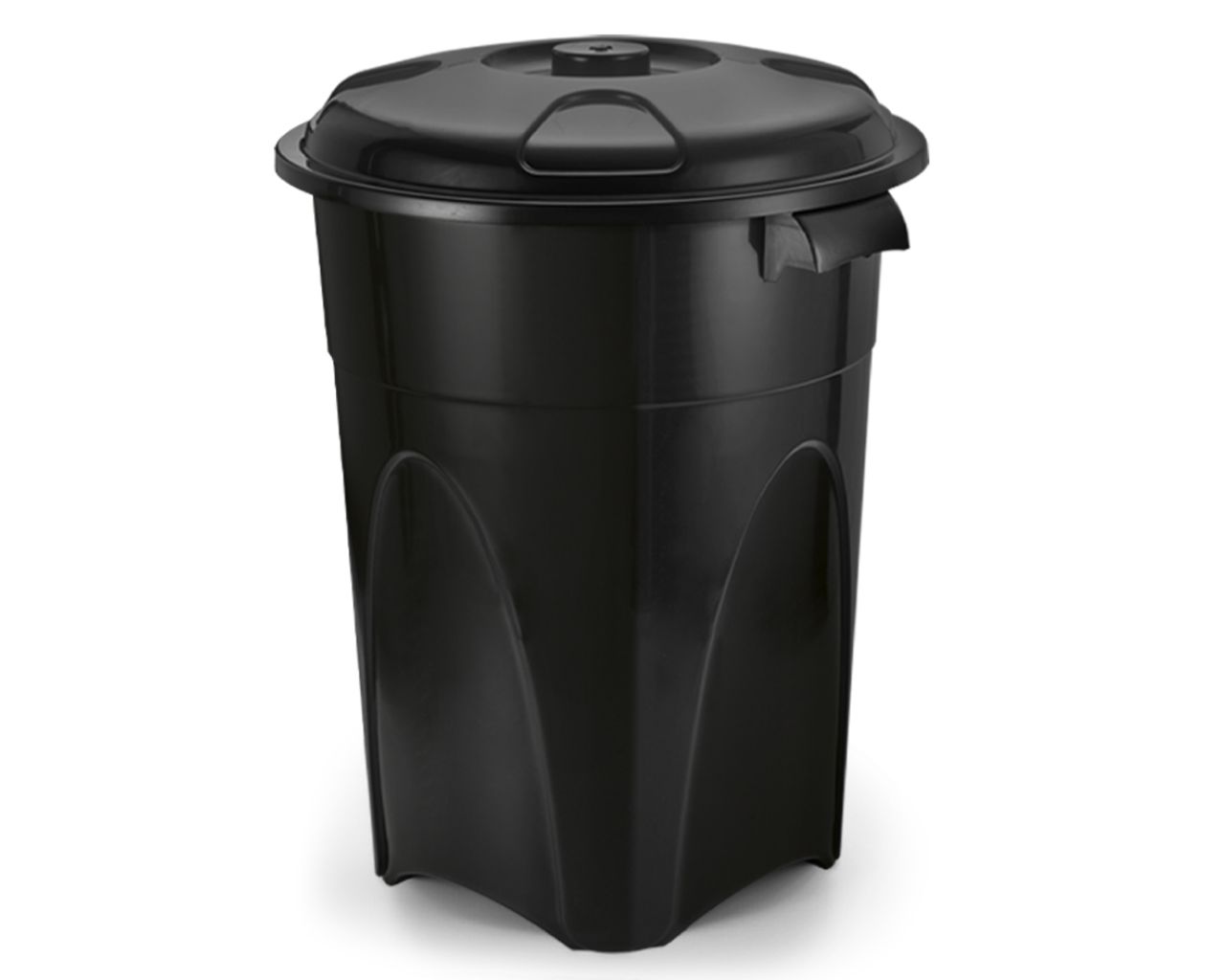LIXEIRA MULTIUSO 100 LITROS PRETA 