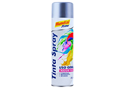 TINTA SPRAY METALICA ALUMINIO 400ML 