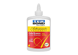 COLA BRANCA PVA EXTRA TEKBOND 250G ARTESANATO