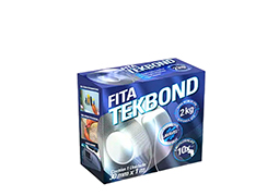 FITA DUPLA FACE ACRIL TEKBOND 30MMX1M