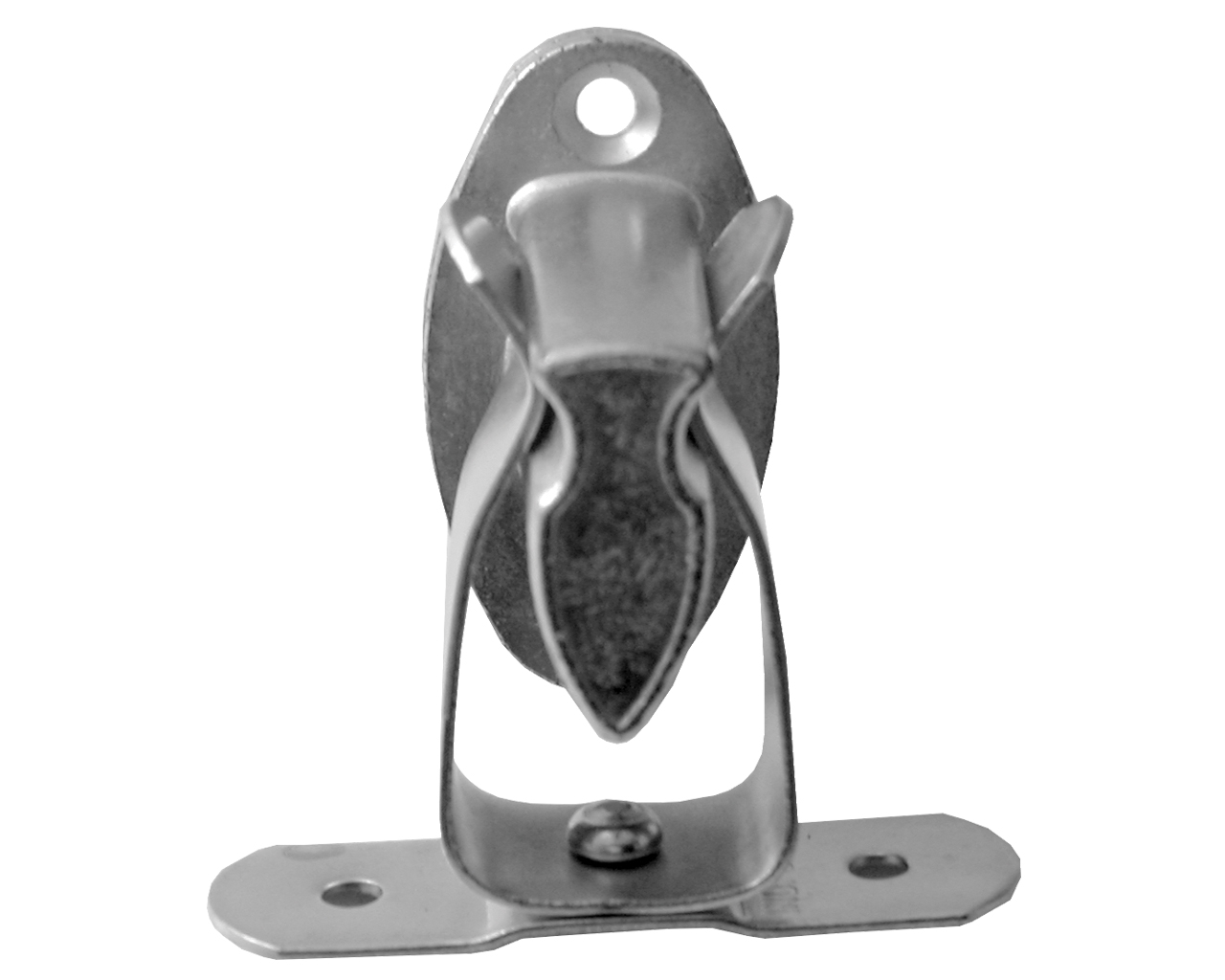 FIXADOR PORTA NIQUELADO PARA PISO