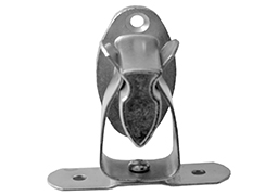 FIXADOR PORTA NIQUELADO PARA PISO
