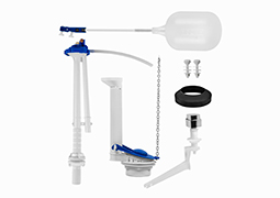 KIT PARA CAIXA ACOPLADA COMPLETO UNIVERSAL LATERAL