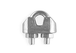 GRAMPO PARA CABO DE AÇO 1/8