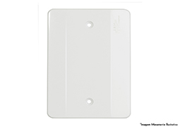 PLACA CEGA MILLENIUM BRANCA 4x2
