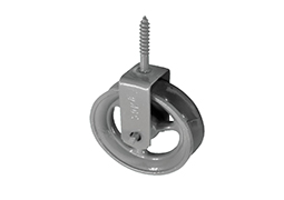 ROLDANA PARA POÇO METAL 06CM 20KG PARAFUSO