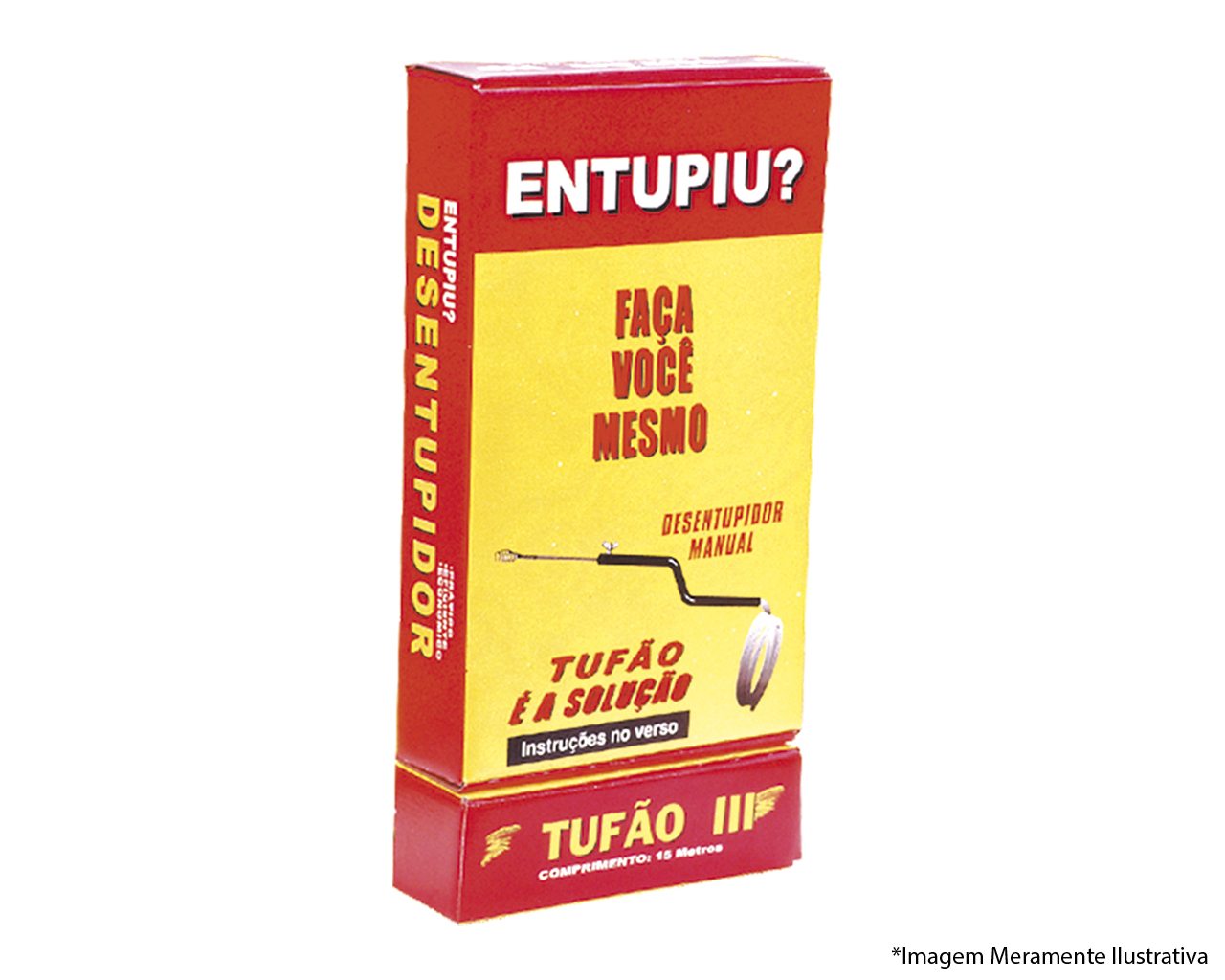 DESENTUPIDOR TUFÃO III 15M BLISTER