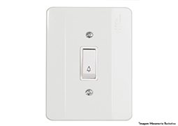 INTERRUPTOR PARA CAMPAINHA MILLENIUM COM PLACA