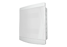 QUADRO DISJUNTORES EMBUTIR 12/16 COM BARRAMENTO (N/T) BRANCO