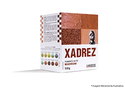 PÓ XADREZ MARROM 500G