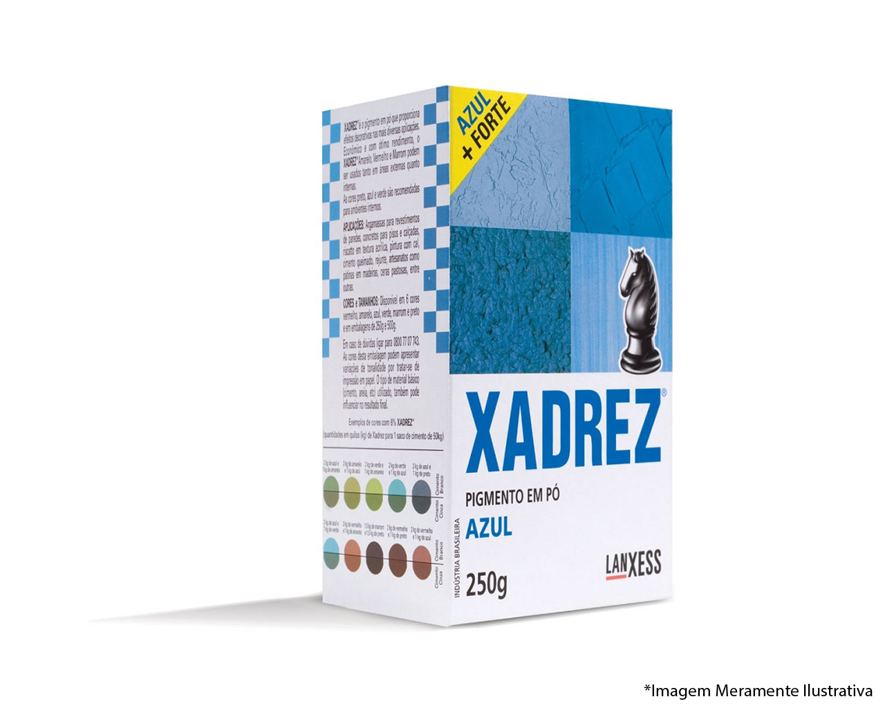 PÓ XADREZ AZUL 250G