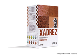 PÓ XADREZ MARROM 250GR