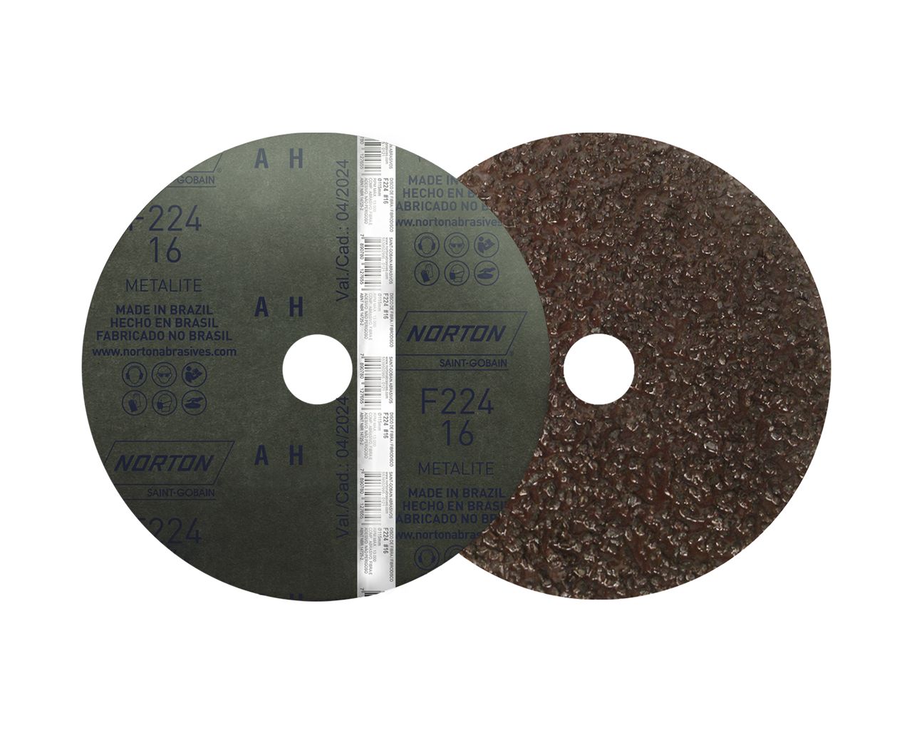 DISCO DE LIXA 4.1/2