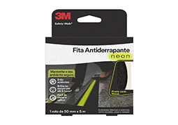FITA ANTIDERRAPANTE SAFETY WALK 50MMx5M FOSFORESCENTE BLISTER