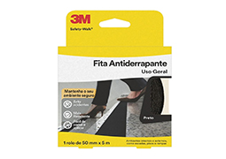 FITA ANTIDERRAPANTE SAFETY WALK 50MMx5M PRETA BLISTER