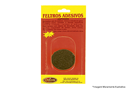 FELTRO DIÂMETRO 45MM 04 PEÇAS BLISTER