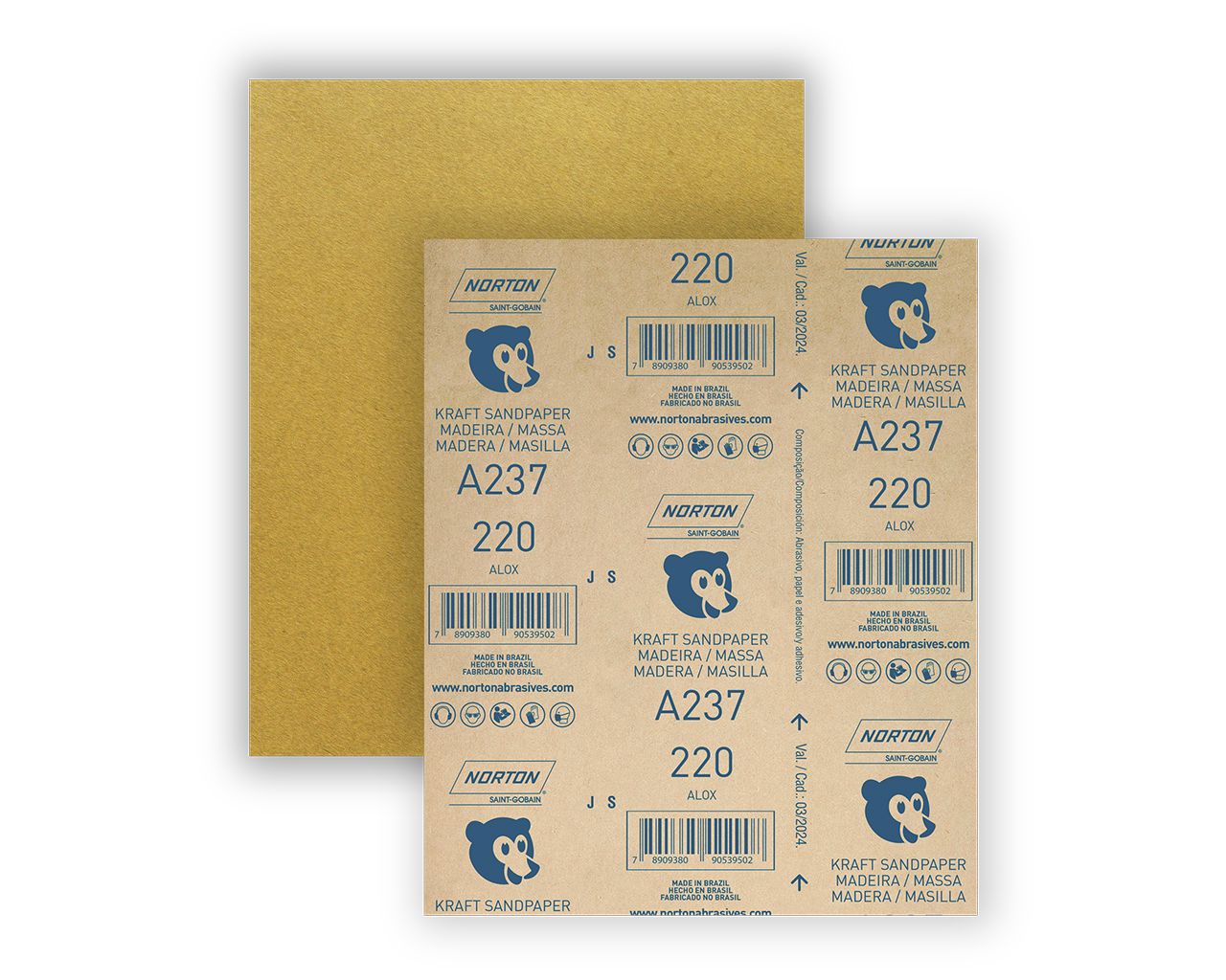 LIXA MADEIRA 220 A237