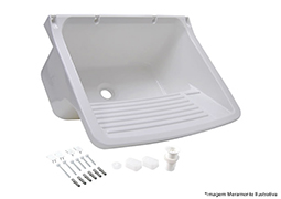 TANQUE PLÁSTICO 34LT TOTAL 19LT UTIL TQ1 BRANCO