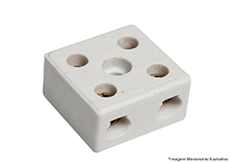 CONECTOR DE PORCELANA 10MM 2 POLOS