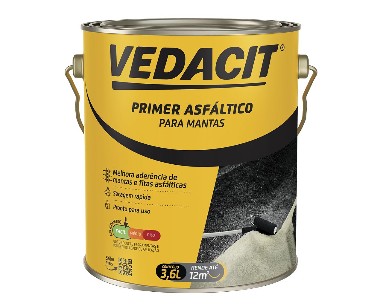 PRIMER ASFÁLTICO 3,6L GALÃO