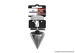 PRUMO CENTRO 300G METAL CROMADO