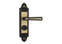 FECHADURA EXTERNA COLONIAL ALAVANCA CHAVE TETRA 1803/03